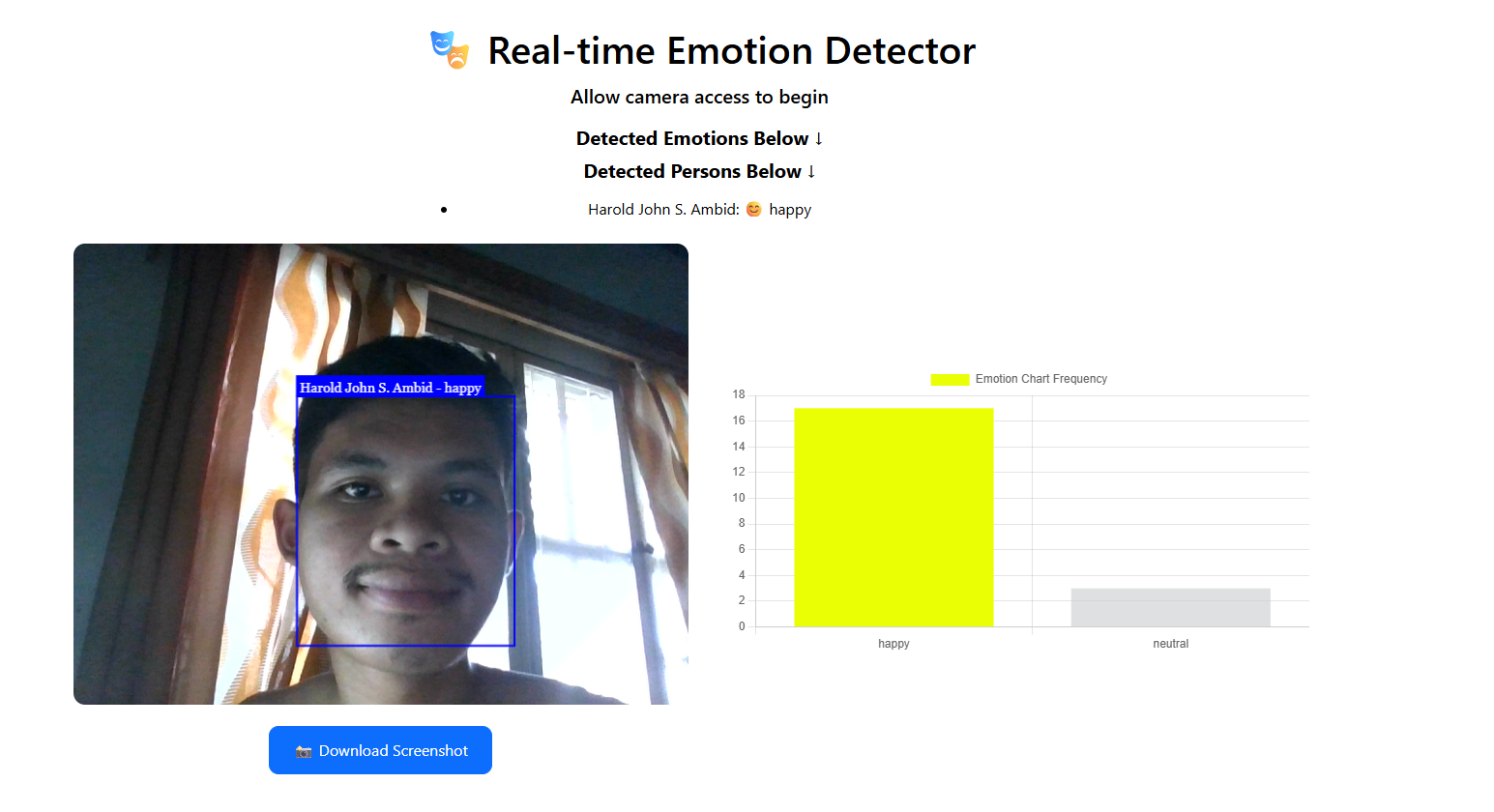 Emotion Detector